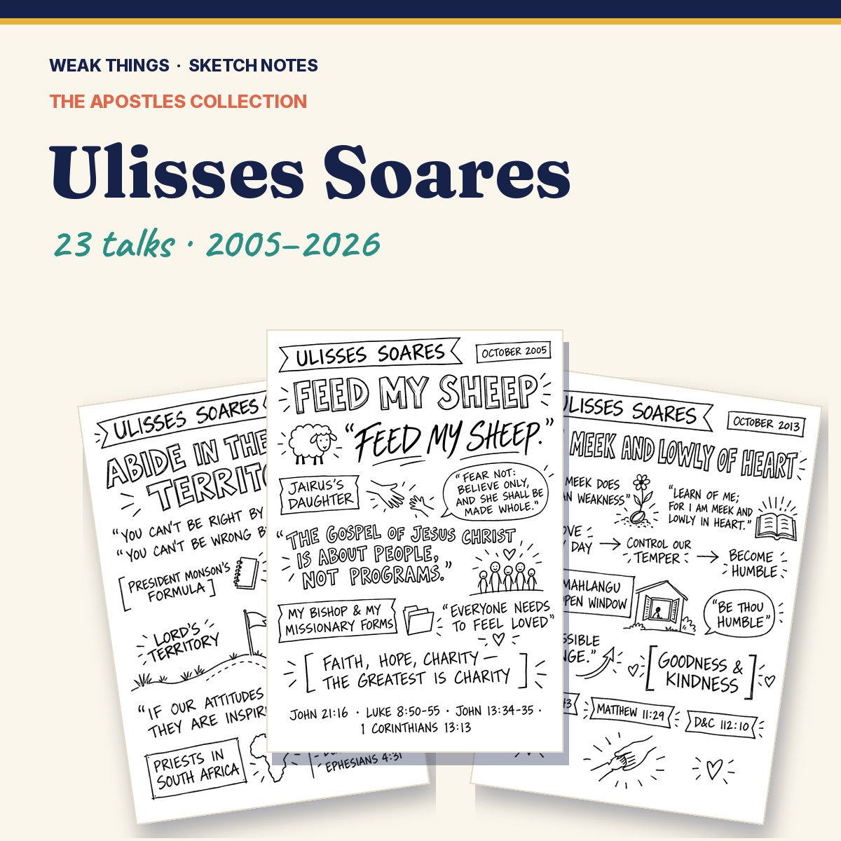 Ulisses Soares: Every Conference Talk in Sketch Notes cover