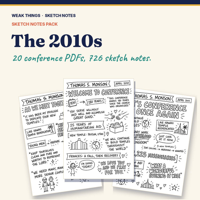 The 2010s: Every Conference in Sketch Notes (2010–2019)