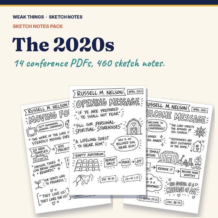 The 2020s: Every Conference in Sketch Notes (2020–2026)