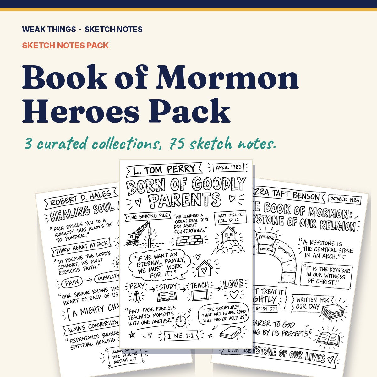 Book of Mormon Heroes Pack cover