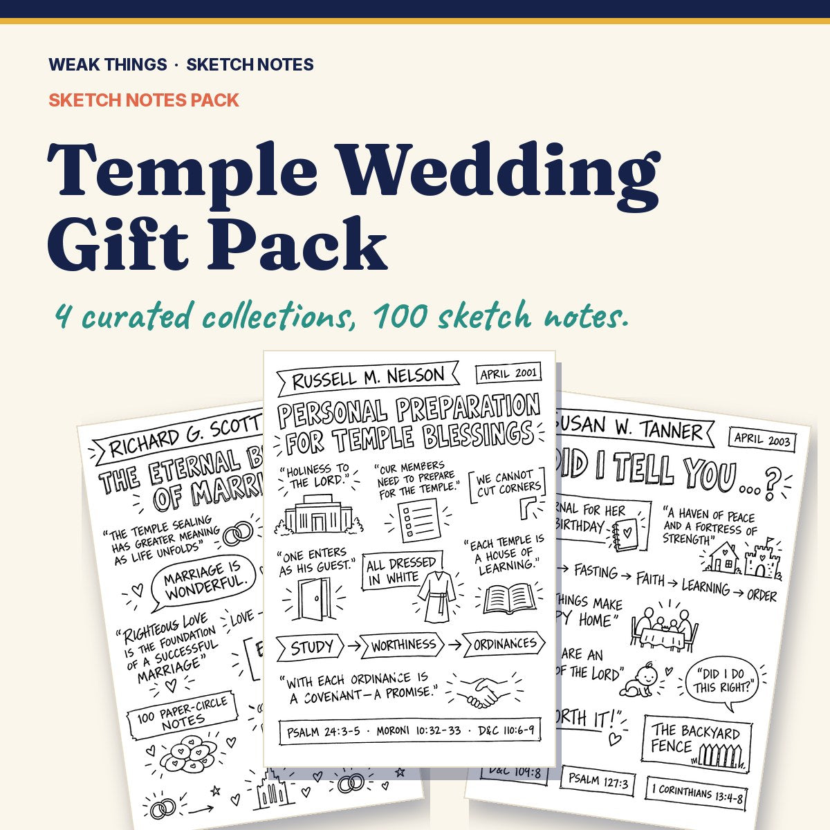 Temple Wedding Gift Pack cover