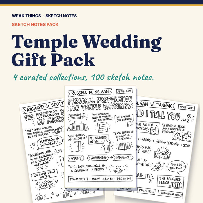 Temple Wedding Gift Pack