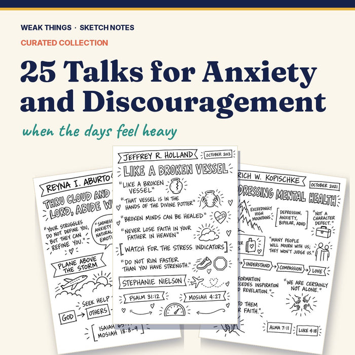 25 Talks for Anxiety and Discouragement