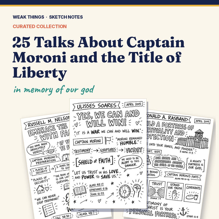 25 Talks About Captain Moroni and the Title of Liberty