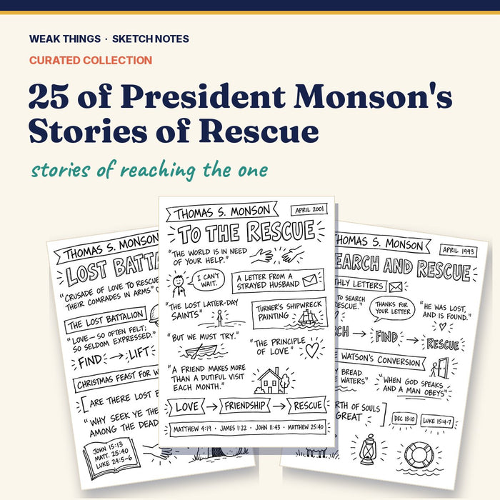 25 of President Monson's Stories of Rescue