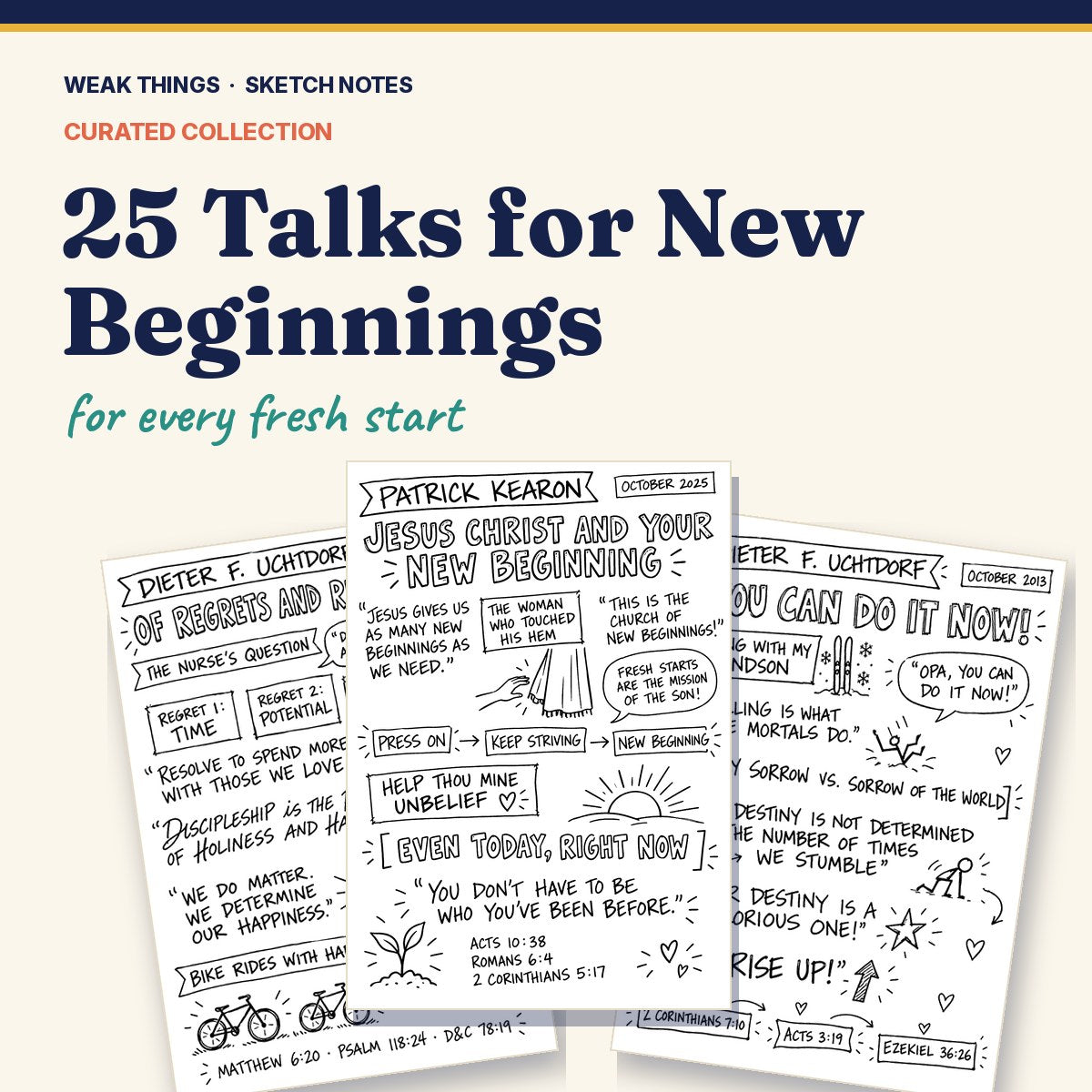 25 Talks for New Beginnings cover