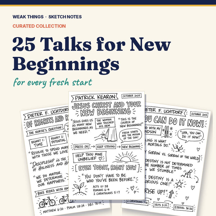 25 Talks for New Beginnings