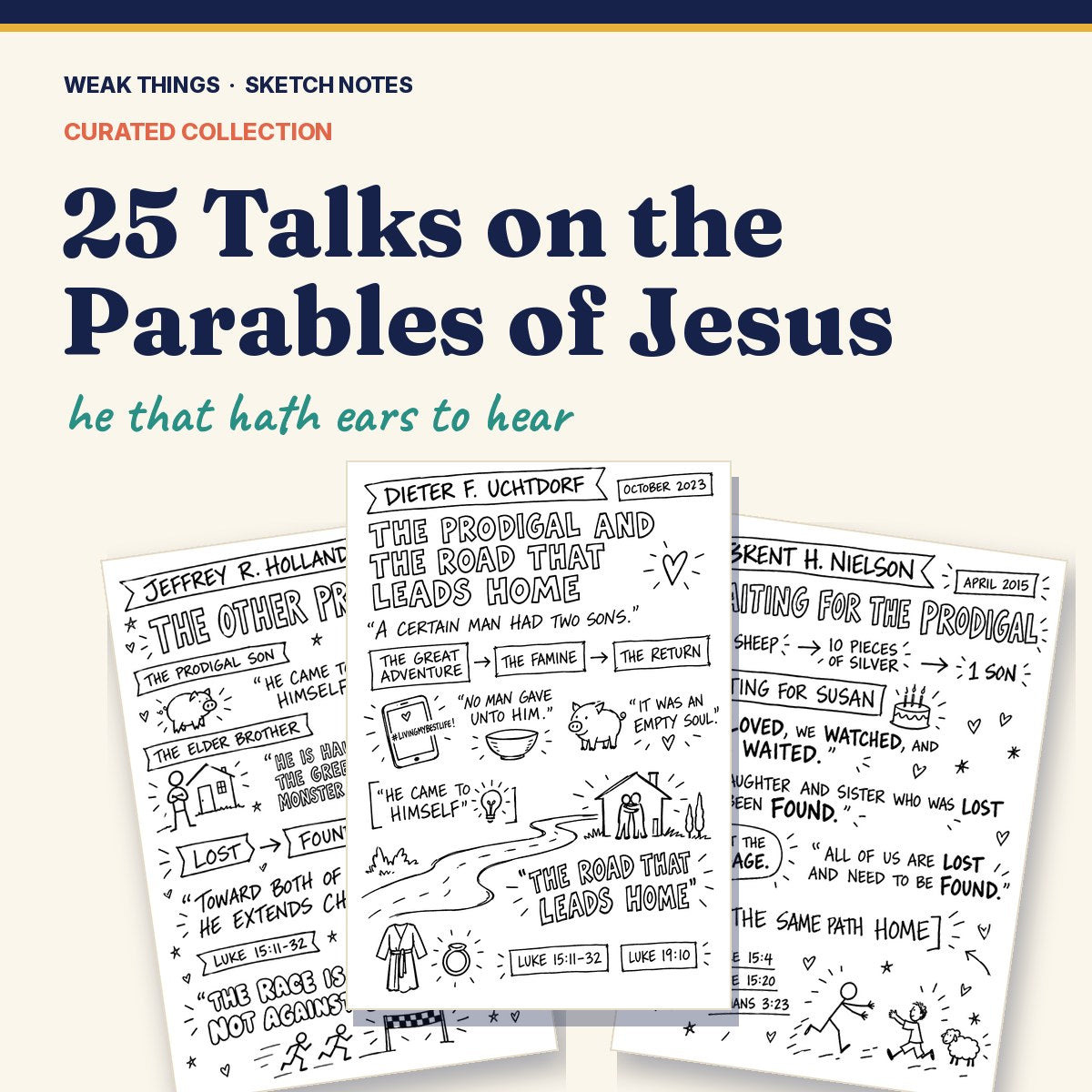 25 Talks on the Parables of Jesus cover