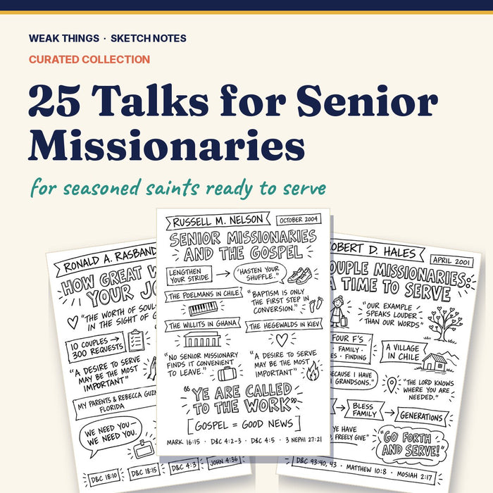 25 Talks for Senior Missionaries