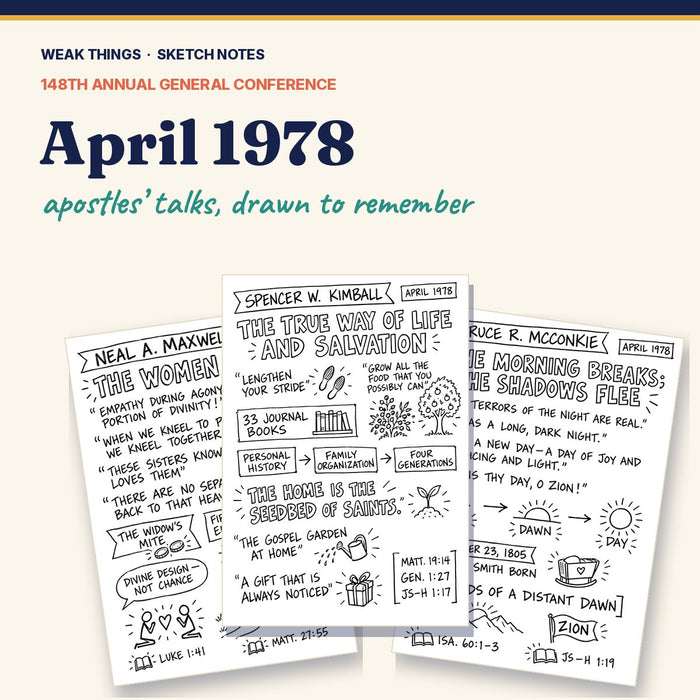 April 1978 General Conference Sketch Notes