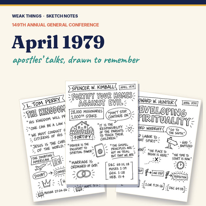 April 1979 General Conference Sketch Notes