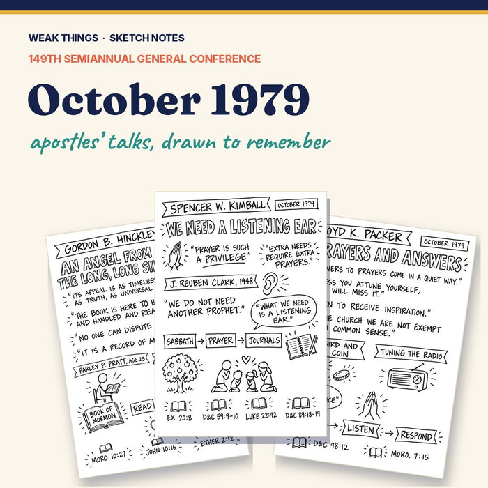 October 1979 General Conference Sketch Notes