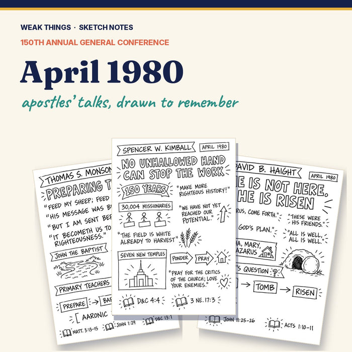 April 1980 General Conference Sketch Notes