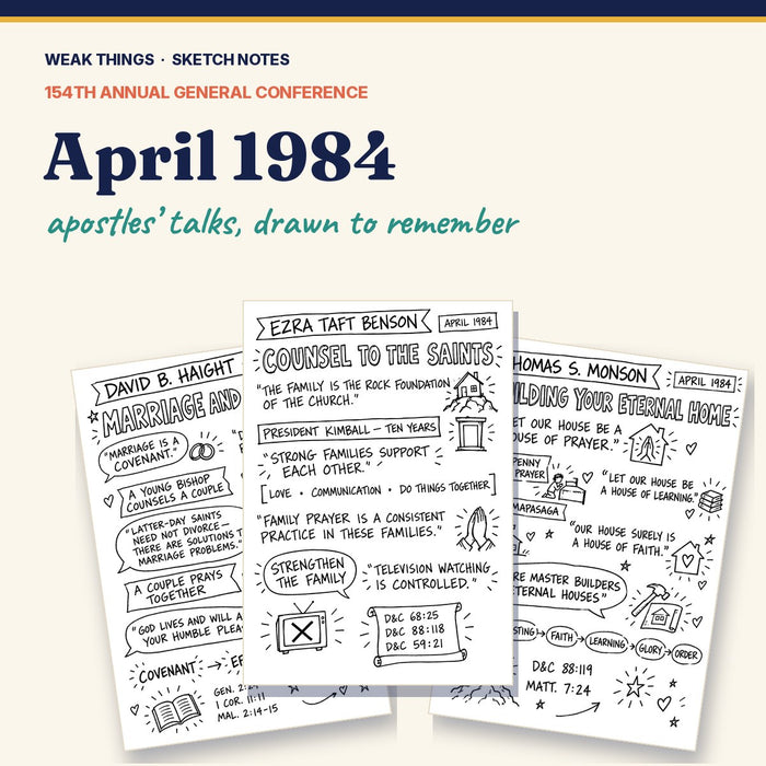April 1984 General Conference Sketch Notes