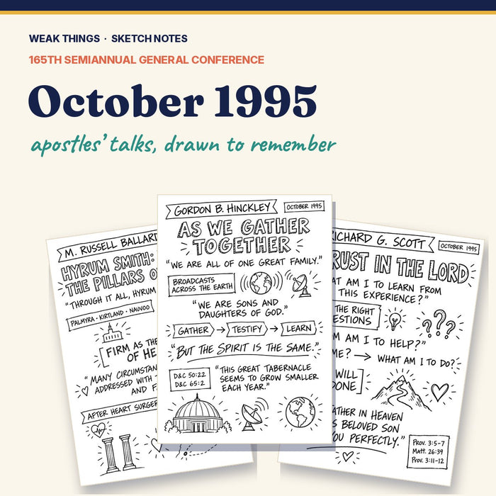 October 1995 General Conference Sketch Notes