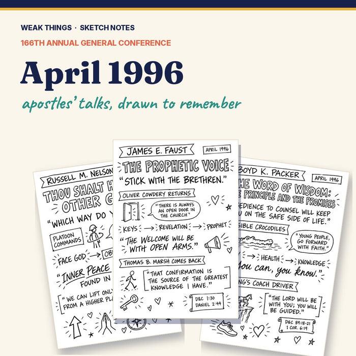 April 1996 General Conference Sketch Notes