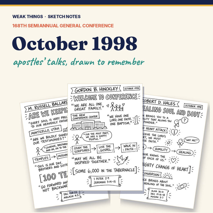 October 1998 General Conference Sketch Notes