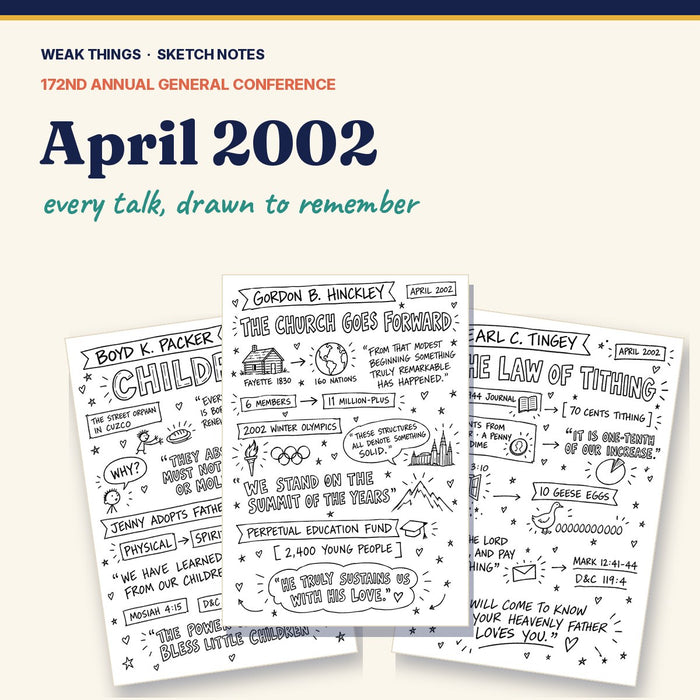 April 2002 General Conference Sketch Notes