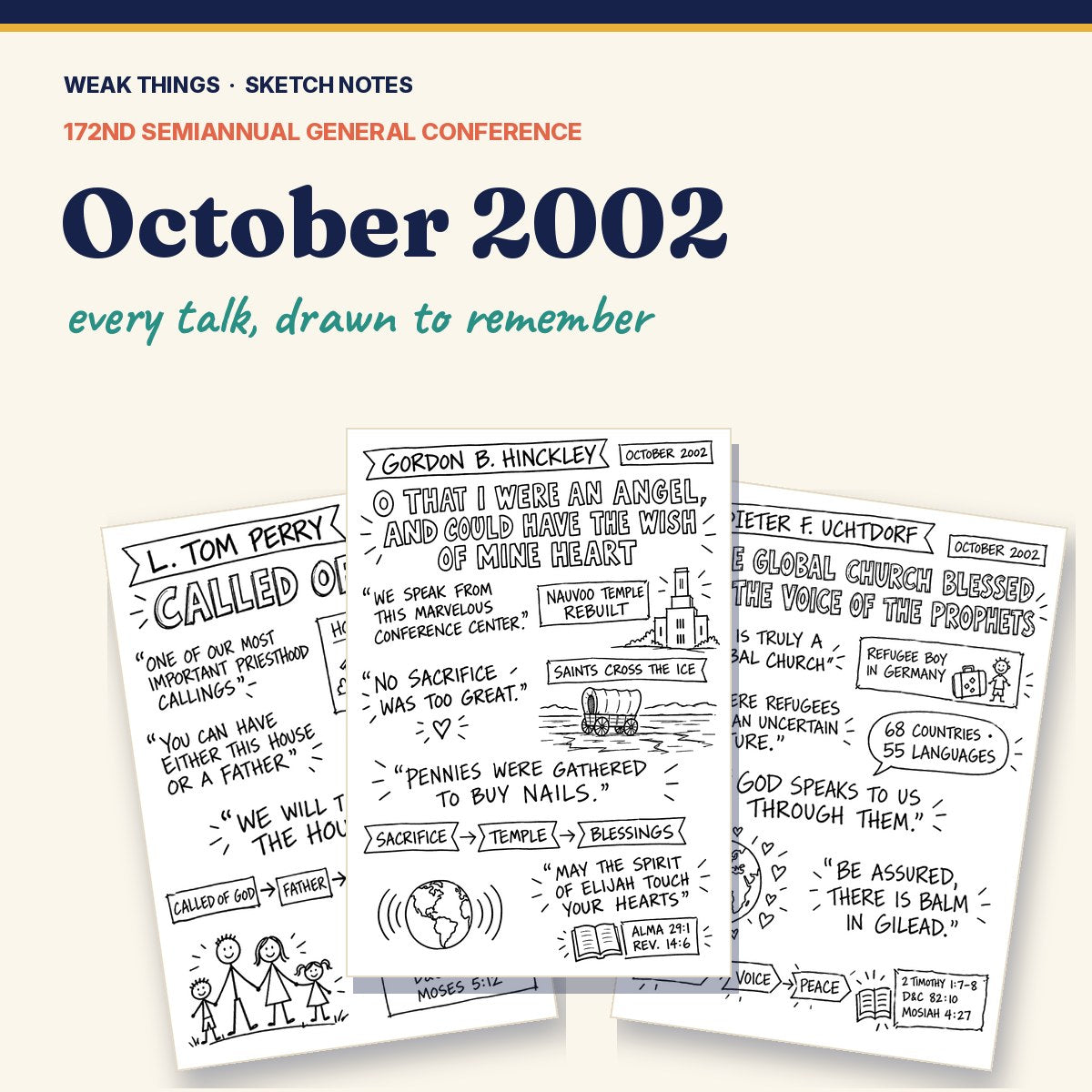 October 2002 General Conference Sketch Notes cover