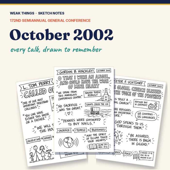 October 2002 General Conference Sketch Notes