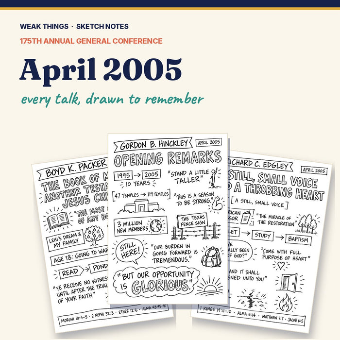 April 2005 General Conference Sketch Notes