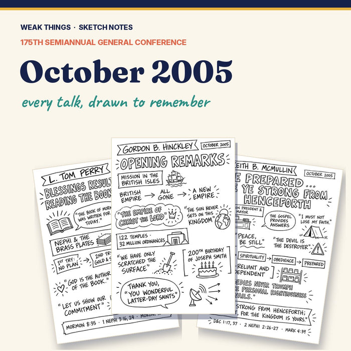 October 2005 General Conference Sketch Notes