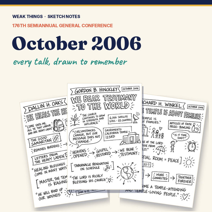 October 2006 General Conference Sketch Notes