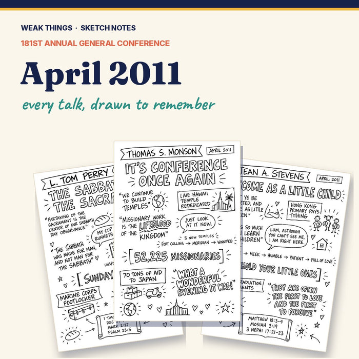 April 2011 General Conference Sketch Notes