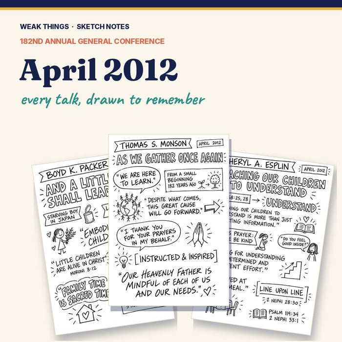 April 2012 General Conference Sketch Notes