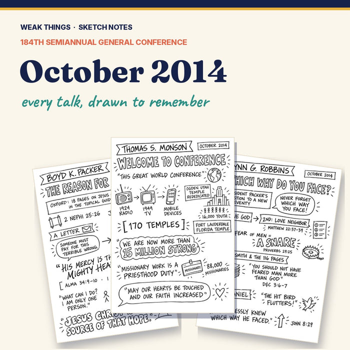 October 2014 General Conference Sketch Notes