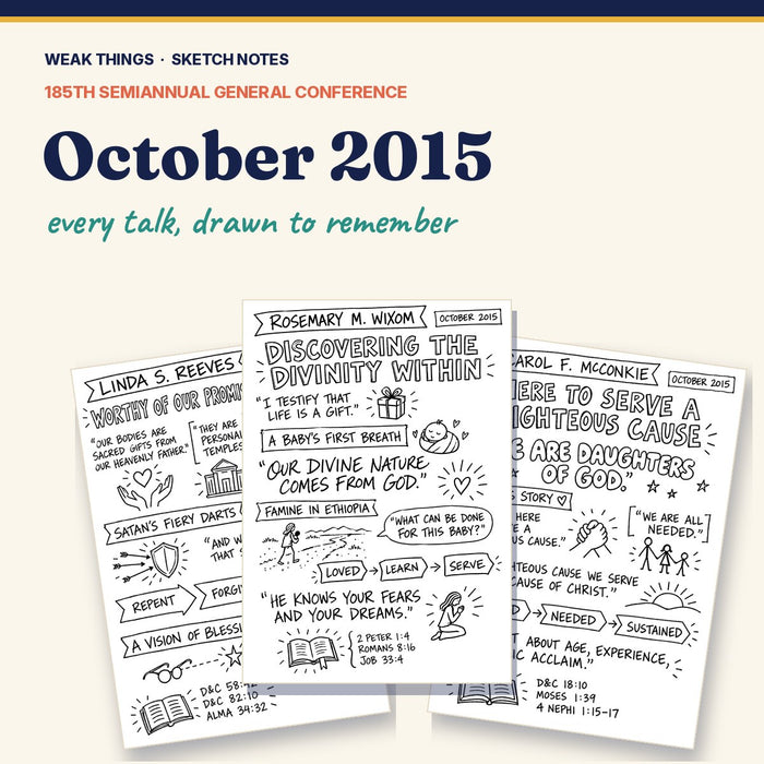 October 2015 General Conference Sketch Notes