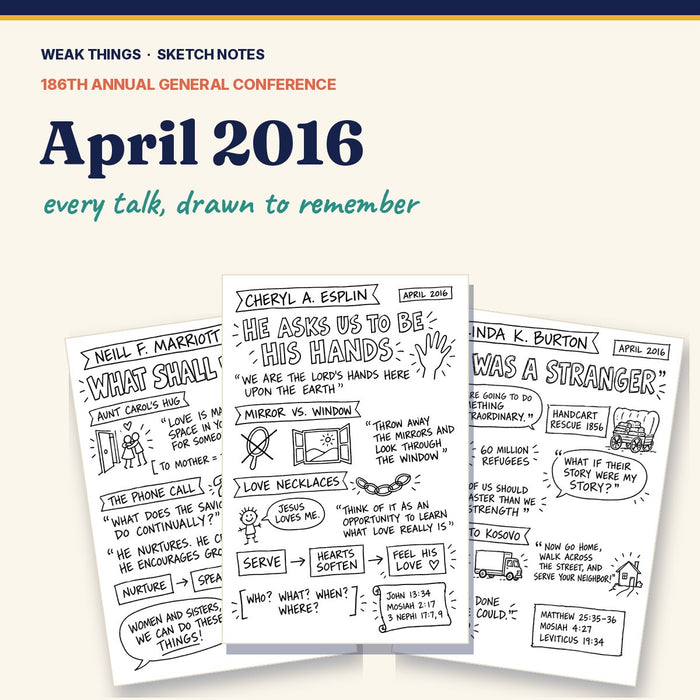 April 2016 General Conference Sketch Notes