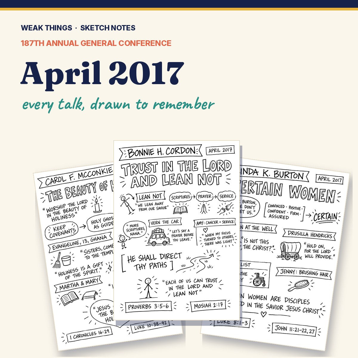 April 2017 General Conference Sketch Notes cover