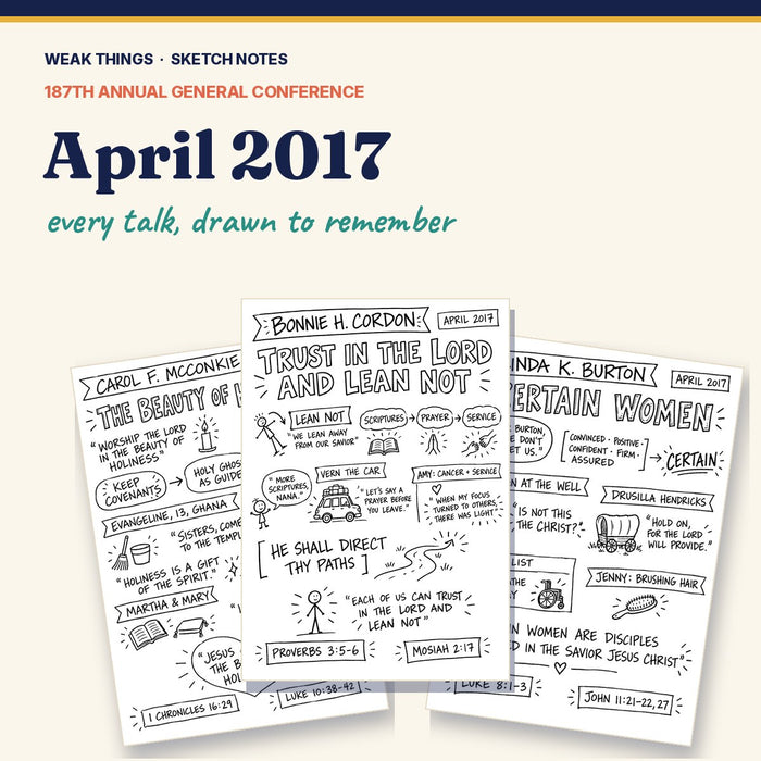 April 2017 General Conference Sketch Notes