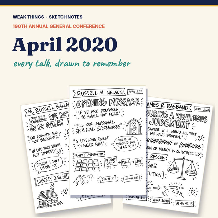 April 2020 General Conference Sketch Notes