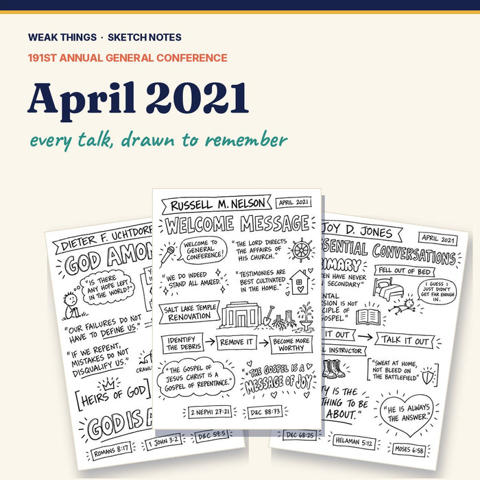 April 2021 General Conference Sketch Notes