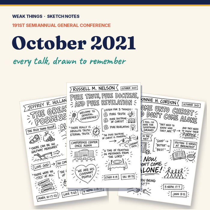 October 2021 General Conference Sketch Notes