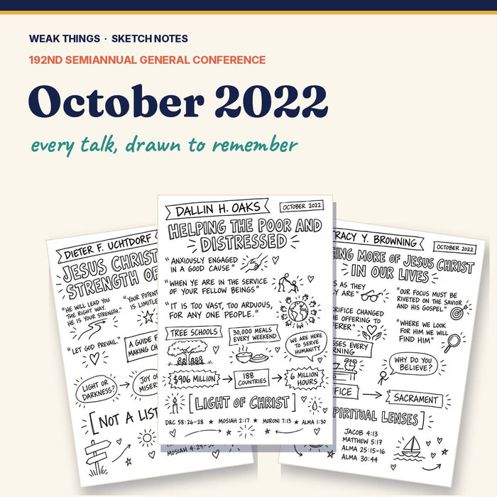 October 2022 General Conference Sketch Notes
