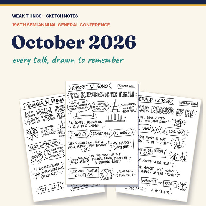 October 2026 General Conference Sketch Notes