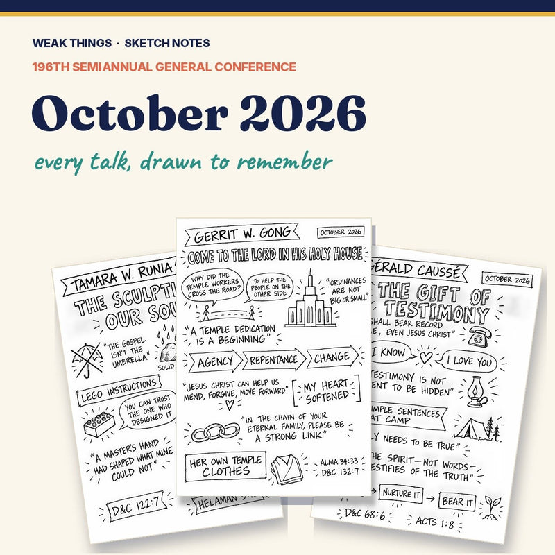 October 2026 General Conference Sketch Notes