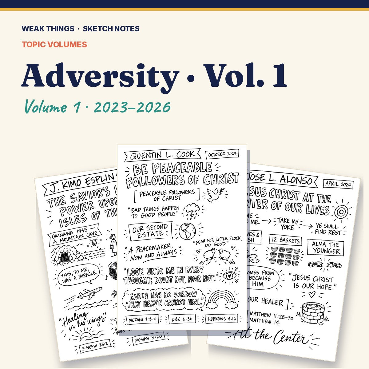 Adversity, Volume 1: 25 Conference Talks in Sketch Notes cover