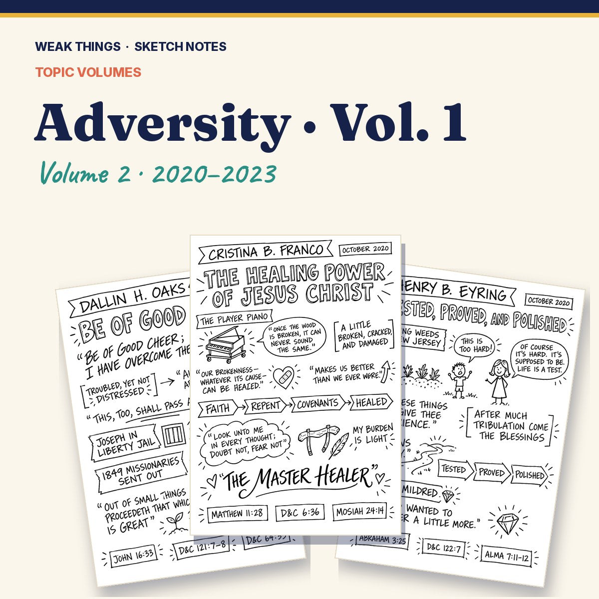 Adversity, Volume 2: 25 Conference Talks in Sketch Notes cover
