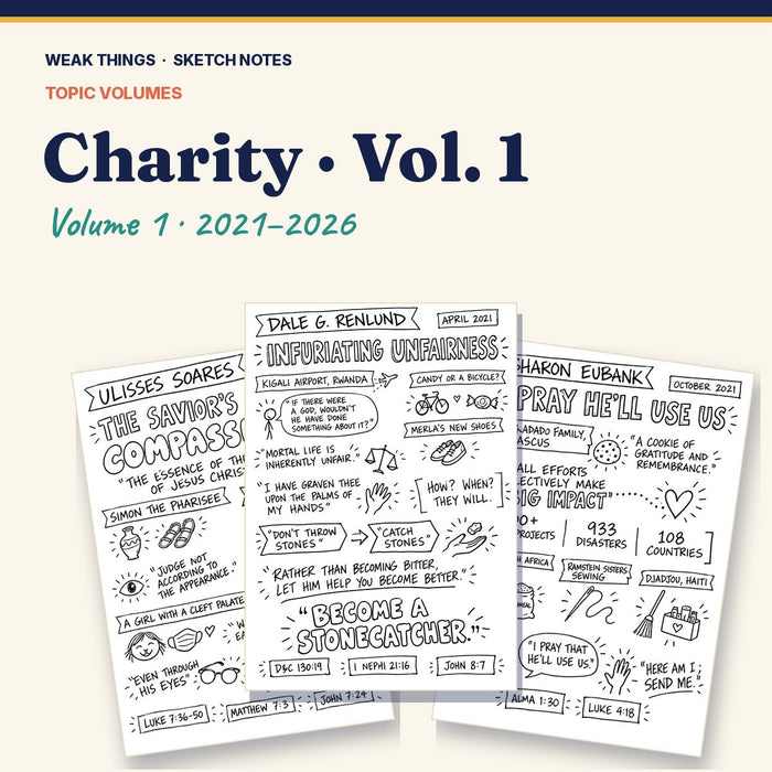 Charity, Volume 1: 25 Conference Talks in Sketch Notes