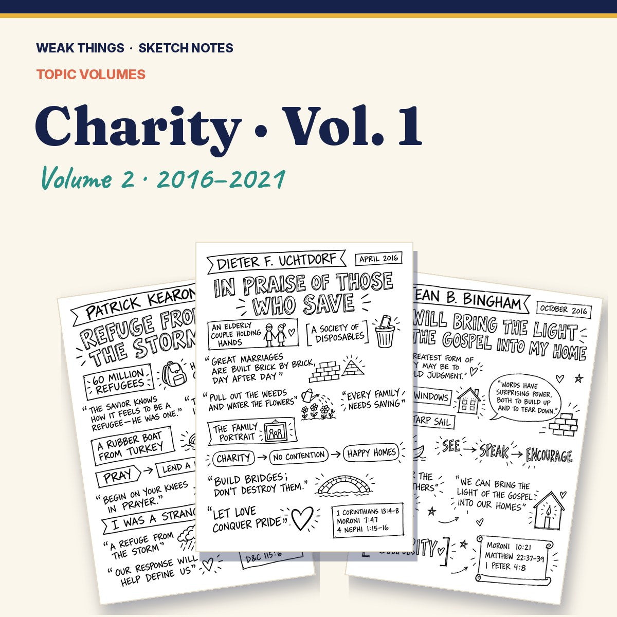 Charity, Volume 2: 25 Conference Talks in Sketch Notes cover
