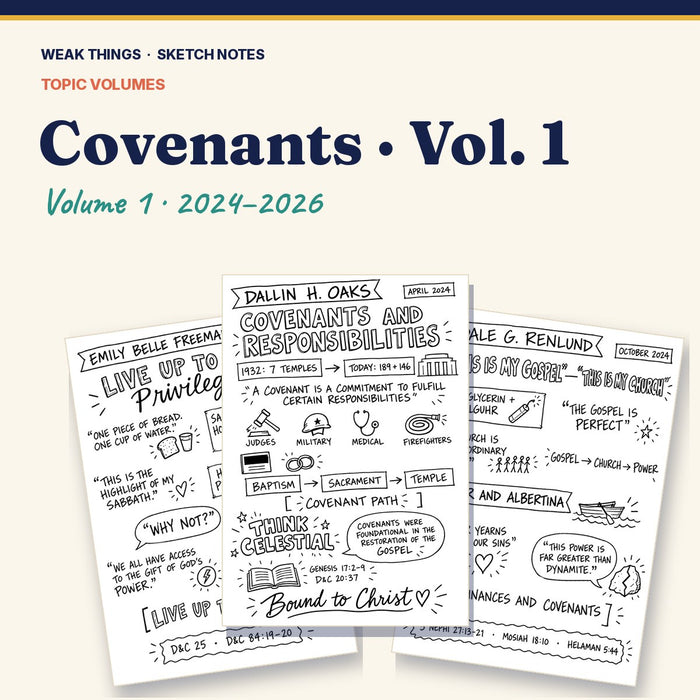 Covenants, Volume 1: 25 Conference Talks in Sketch Notes