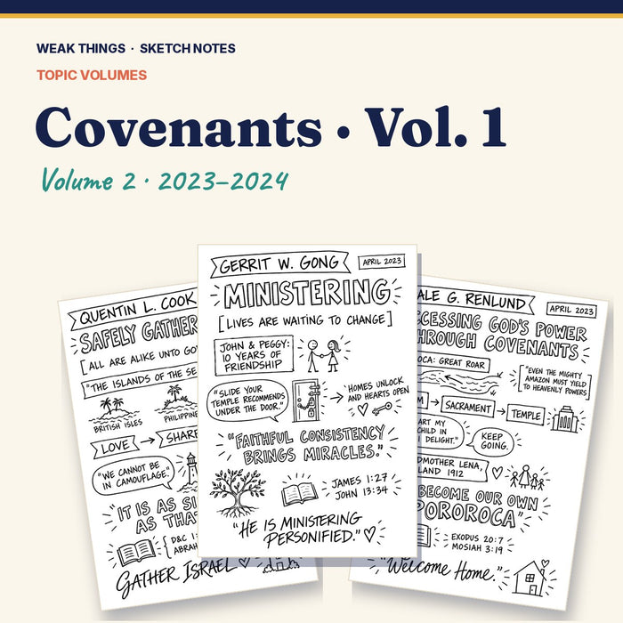 Covenants, Volume 2: 25 Conference Talks in Sketch Notes