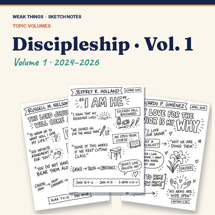 Discipleship, Volume 1: 25 Conference Talks in Sketch Notes