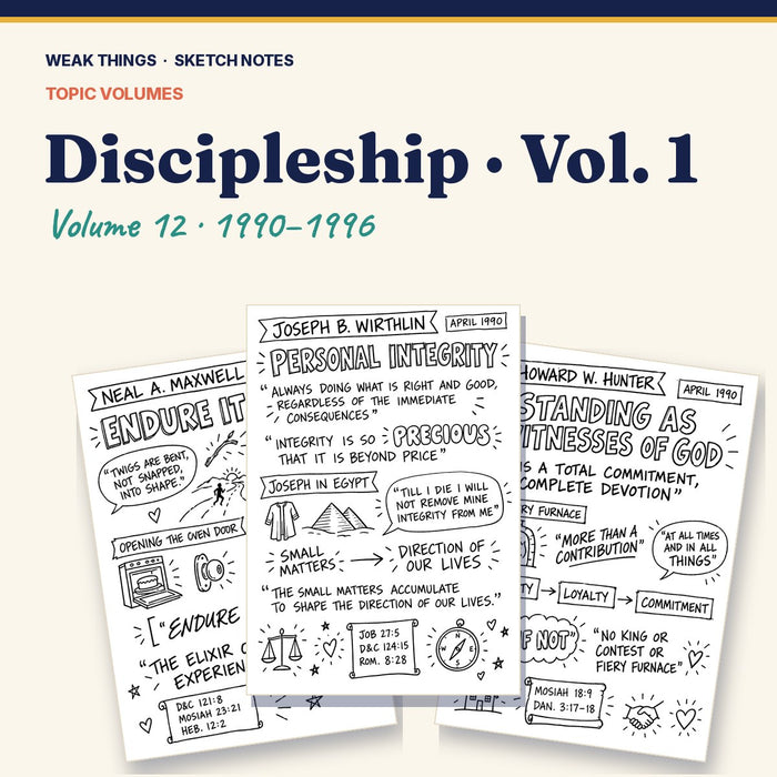 Discipleship, Volume 12: 25 Conference Talks in Sketch Notes
