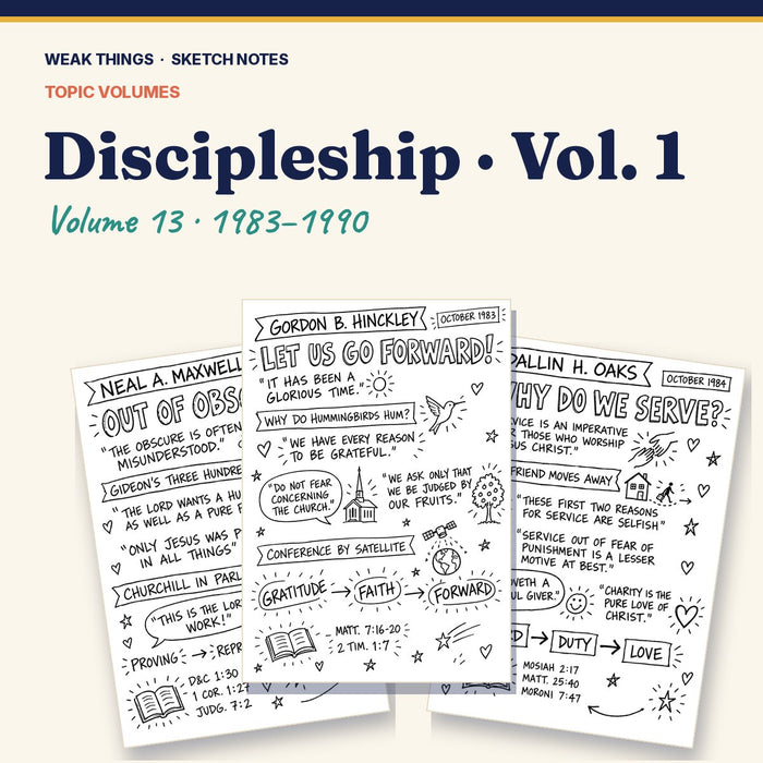 Discipleship, Volume 13: 25 Conference Talks in Sketch Notes