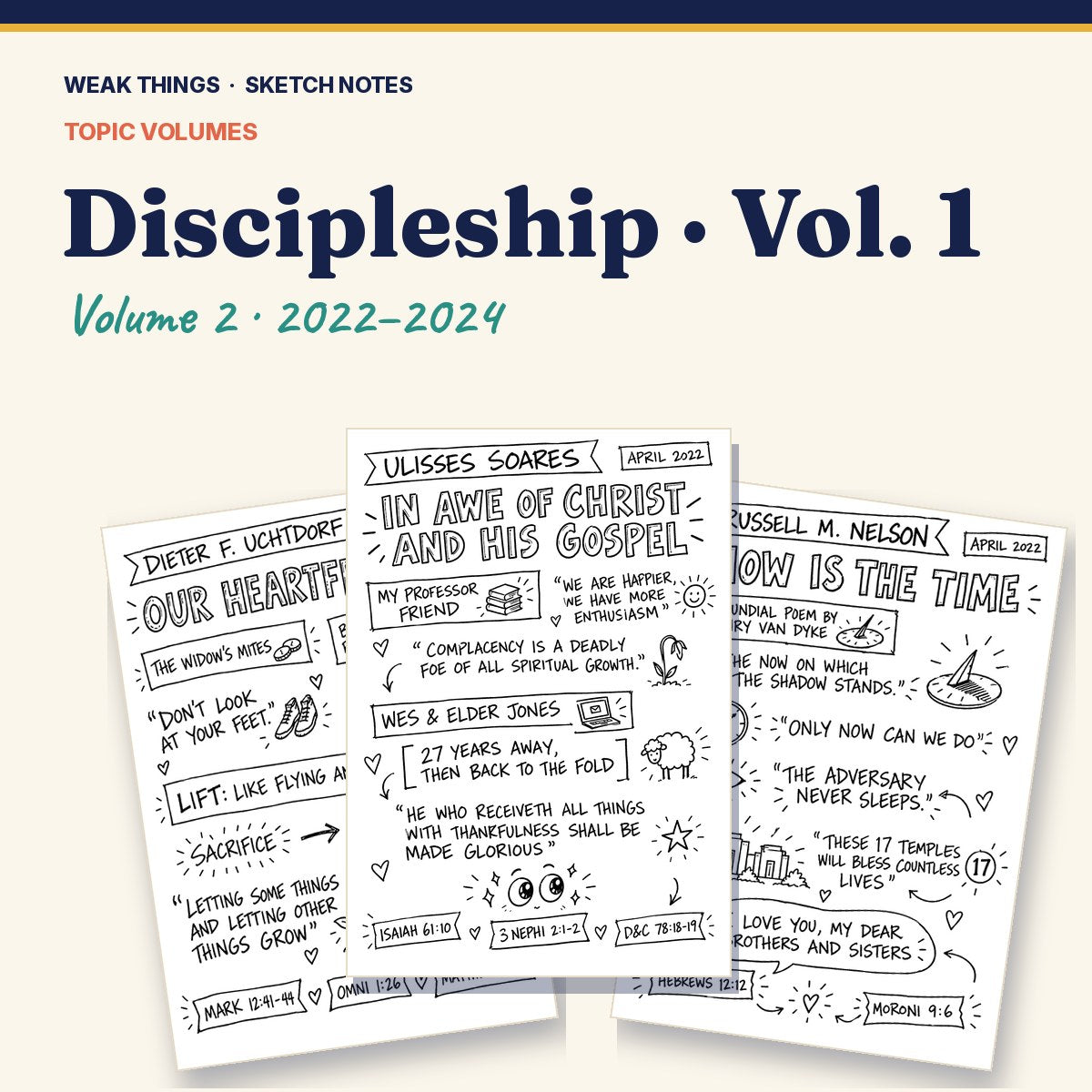 Discipleship, Volume 2: 25 Conference Talks in Sketch Notes cover